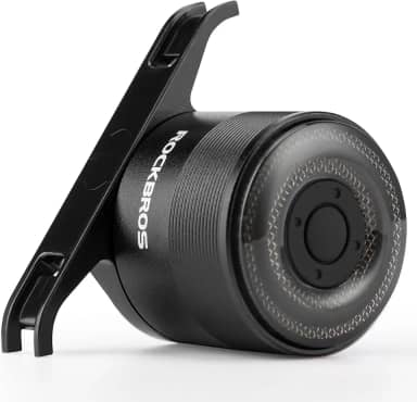 ROCKBROS Luz traseira de bicicleta, luz traseira para bicicleta, 5 modos, recarregável tipo C, leve, IPX5, lanterna traseira de bicicleta de liga de alumínio para passeios noturnos
