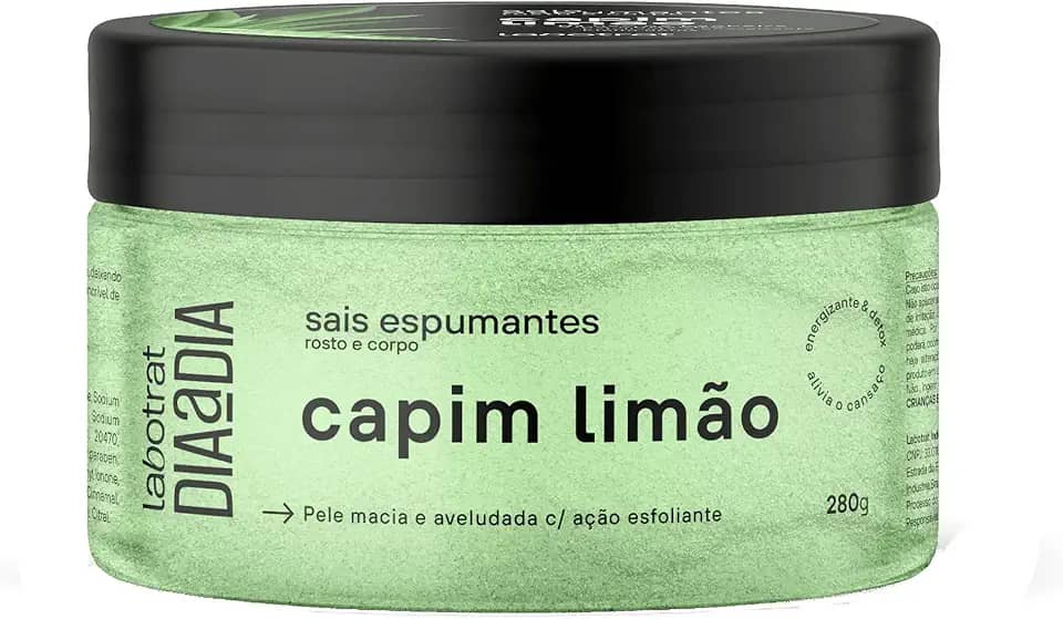 Labotrat - Sais de Banho Espumantes Capim Limão 280g
