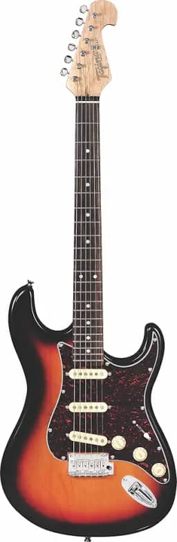 Guitarra Eletrica Classic Tagima Strato T 635 Sunburst Escala Escura