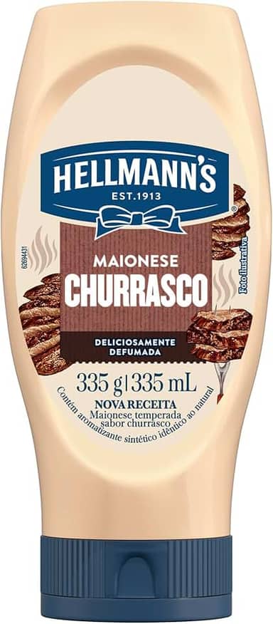 Hellmann's Maionese Defumada Churrasco 335 G