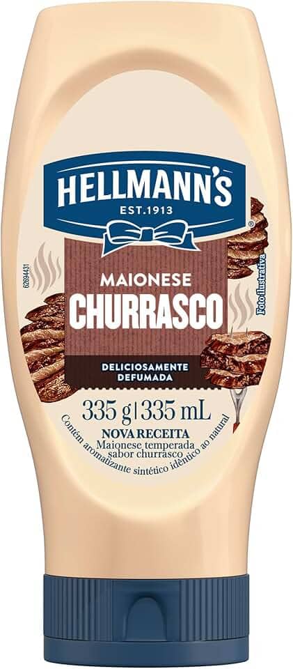 Hellmann's Maionese Defumada Churrasco 335 G