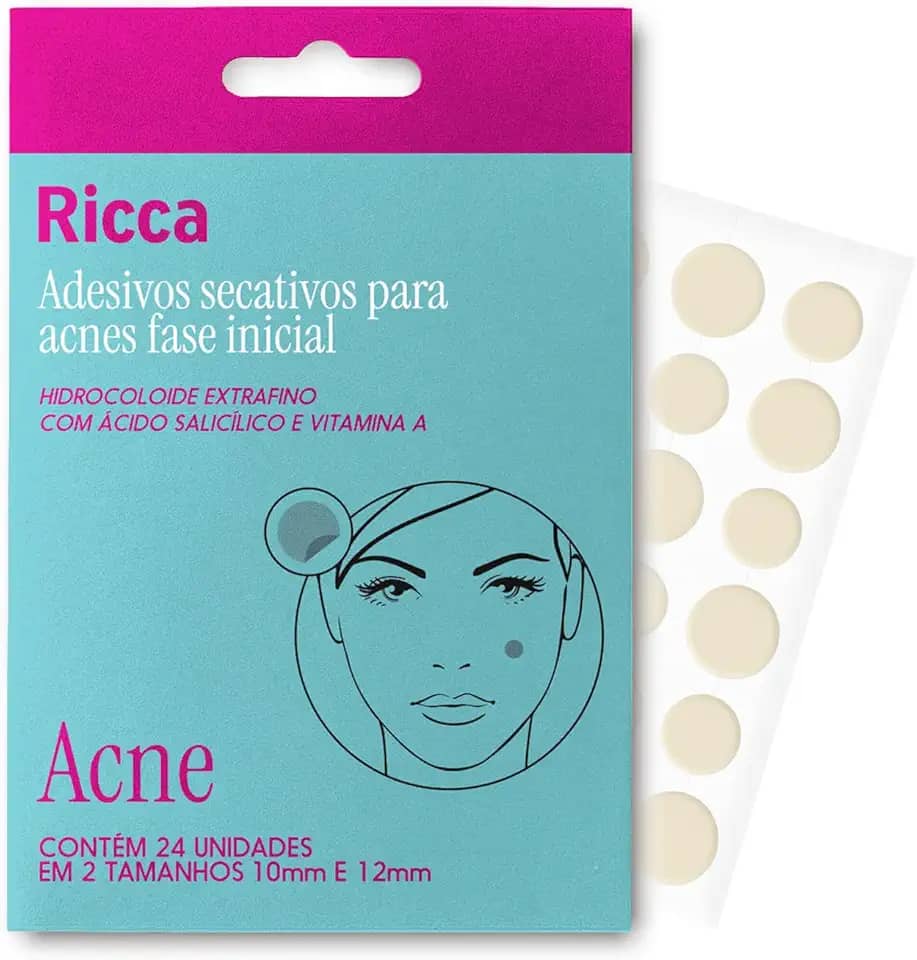 ADESIVO SECATIVOS PARA ACNES FASE INICIAL RICCA