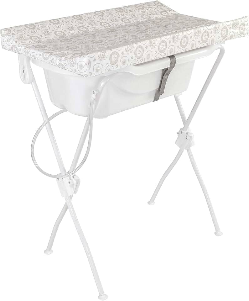 Banheira com Trocador Floripa Essencial, Tutti Baby, Branco