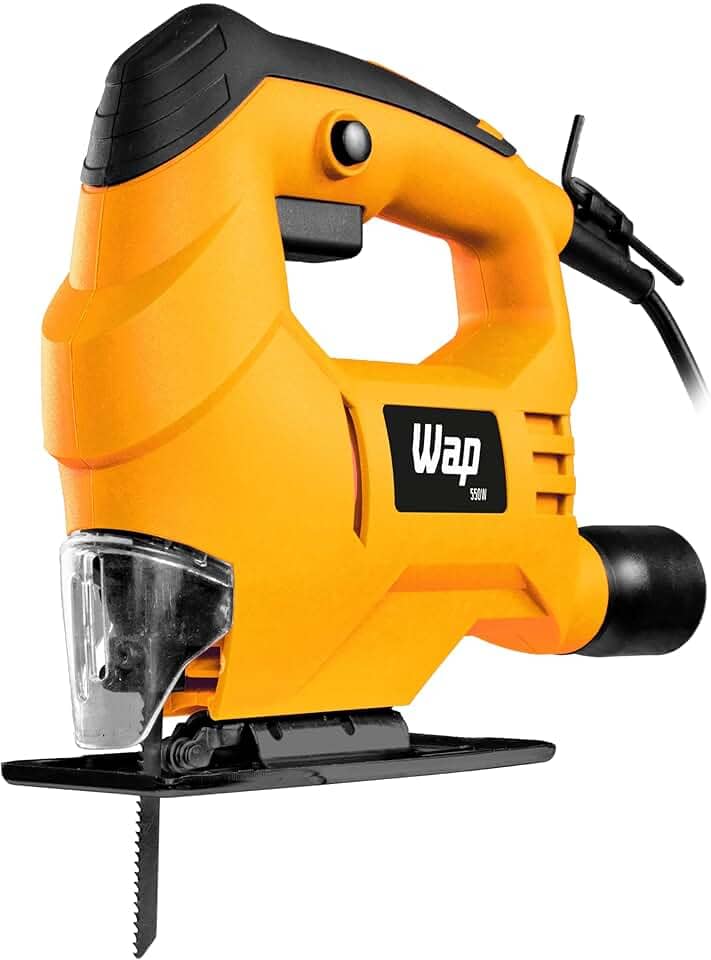 WAP Serra Tico Tico ESTT 550 Ferramenta para Cortar Madeira Aço e Polí­meros, com Bocal de Aspiração 550W 127V