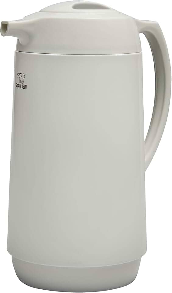 Zojirushi Garrafa térmica AHGB-10DWB, 1,0 litro, branca, feita no Japão