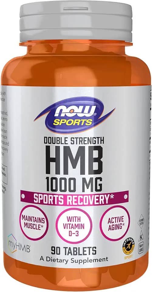 HMB 1000mg (90 tablets) Now Foods