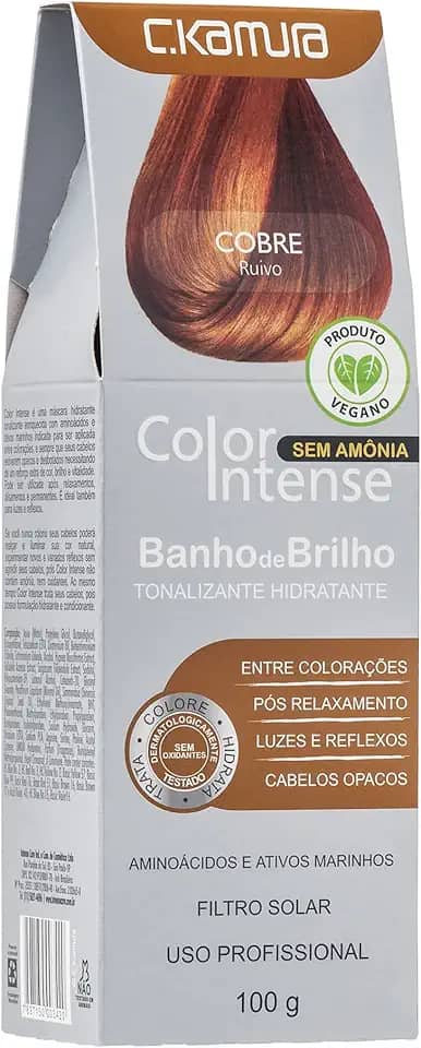 C.Kamura Tonalizante Hidratante Banho De Brilho Cobre 100 Ml