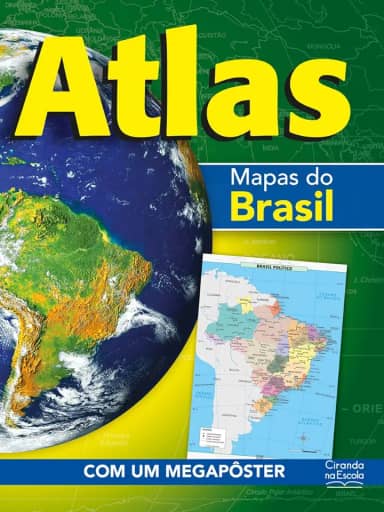 Ciranda Cultural Atlas - Mapas do Brasil: Mapas do Brasil, Verde
