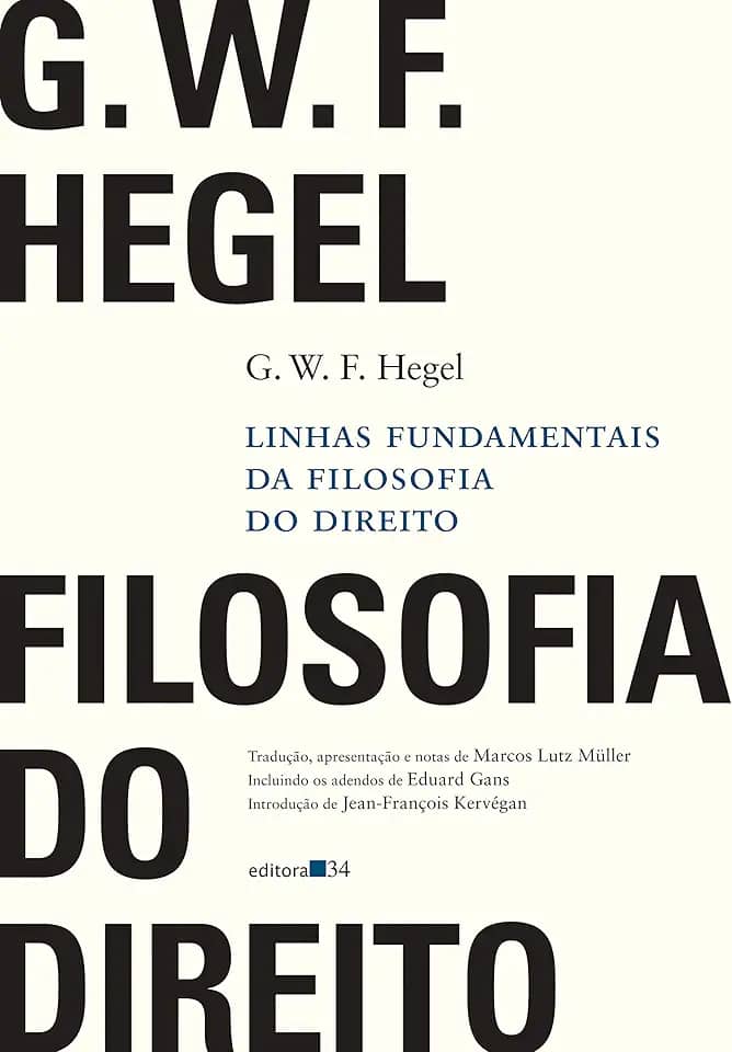Linhas fundamentais da filosofia do direito