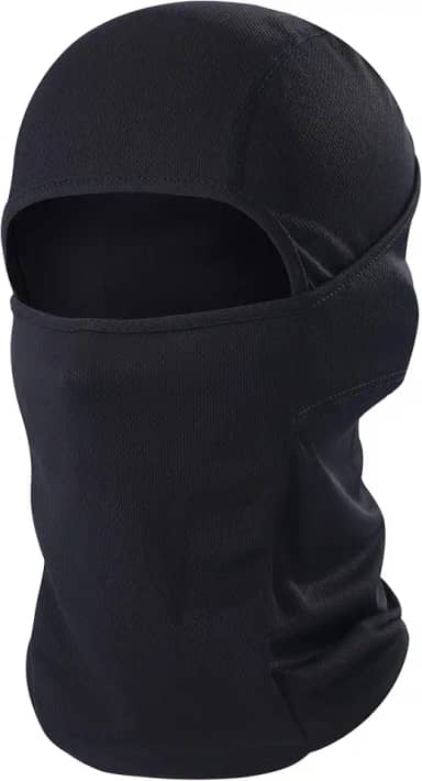Máscara facial Balaclava ajustável à prova de vento com proteção UV