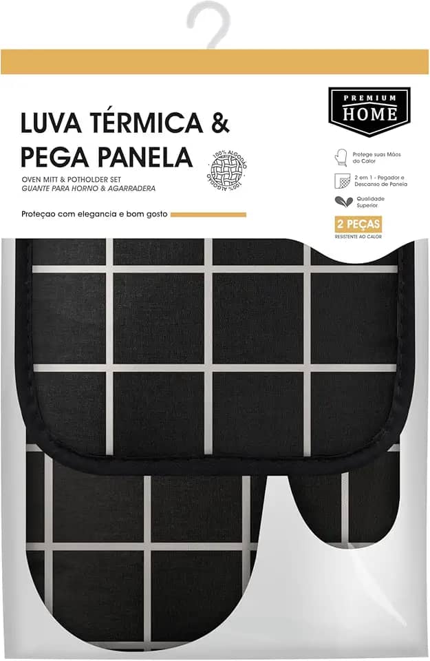 Kit Luva Térmica & Pega Panela - Grid | Premium Home (Ref. 411-C)