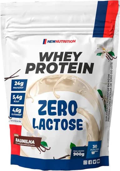 NewNutrition - Whey Protein Zero Lactose 900g Baunilha