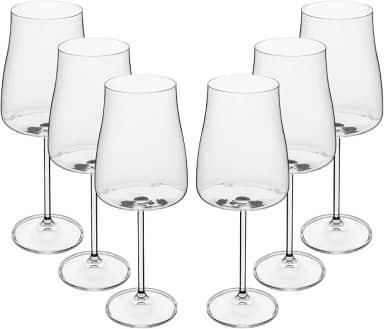 WOLFF - Conjunto 6 Taças de Cristal Ecológico Alex 600ml para Vinho