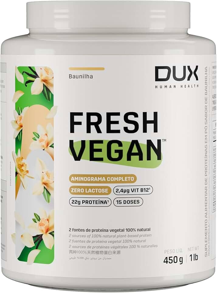 FRESH VEGAN 450G - BAUNILHA