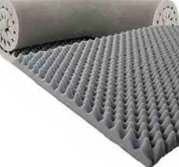 COLCHÃO CAIXA DE OVO 188X88X04 D28 Luckspuma