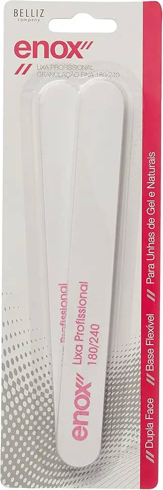 Enox Lixa Prof. Enox Granulação Fina 180/240 Clássica (2 Unid)