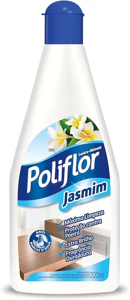 Poliflor Lustra Móveis Jasmim 200 Ml