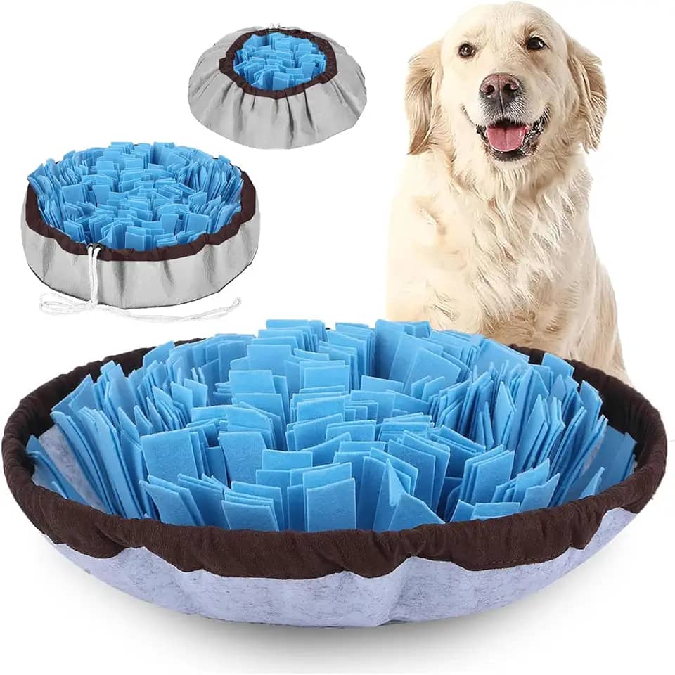 PET ARENA Tapete ajustável para cães, brinquedos de quebra-cabeça para cães, tapete de forrageamento para animais de estimação, para treinamento de cheiro e alimentação lenta, alívio de estresse, brinquedo interativo para cães, brinquedos de estimulação mental para cães