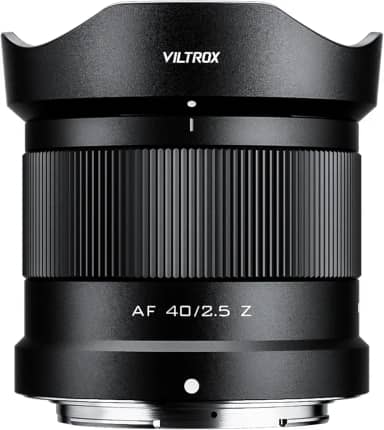 VILTROX Lente de montagem F2.5 Z de 40 mm, AF 40 mm f/2.5 Z lente de quadro completo para Nikon Z Mount Zf Z7II Z6II Z8 Z9 Z5 Z30 Z50