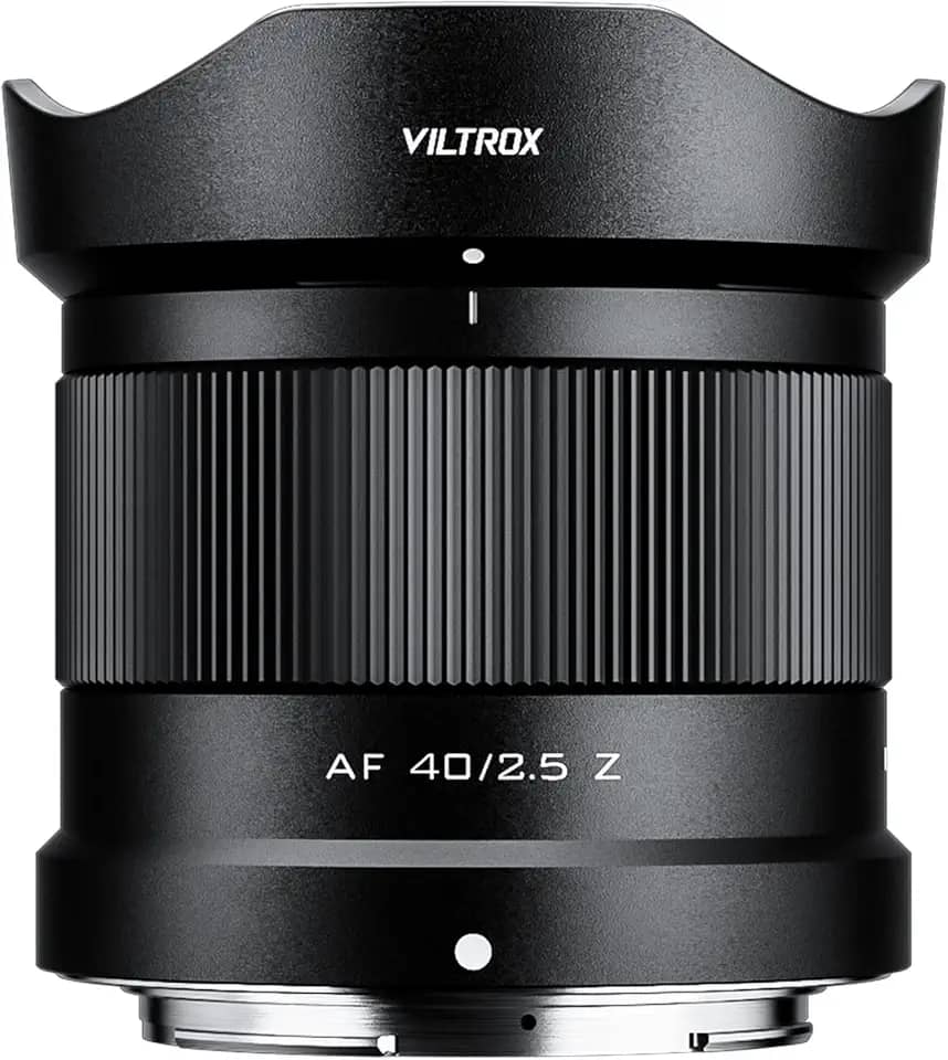 VILTROX Lente de montagem F2.5 Z de 40 mm, AF 40 mm f/2.5 Z lente de quadro completo para Nikon Z Mount Zf Z7II Z6II Z8 Z9 Z5 Z30 Z50