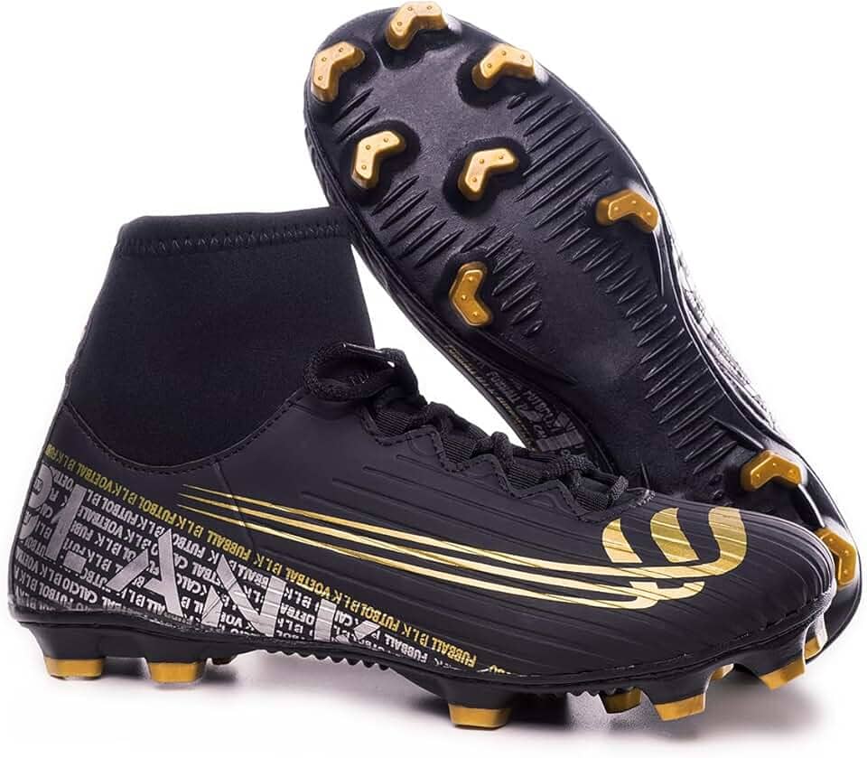 Chuteira Campo Gramado Botinha 38 ao 44 com Solado Costurado