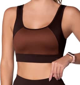 Top Academia Alta Sustentação Bojo Removível Fitness Selene