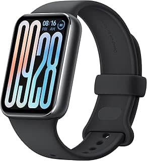 XIAOMI Smart Band 9 Pro Pulseira de atividade, até 21 dias, ecrã AMOLED de 1,74', monitorização do sono, modos desportivos de 150, 5ATM, GPS e bússola, App Mi Fitness, preto