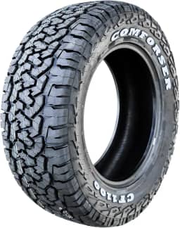 Comforser Pneu radial de caminhão luz de lama para todos os terrenos CF1100 X/T -LT235/70R16 235/70/16 235/70-16 110/107S Faixa de carga D LRD 8 Ply RWL Letras brancas levantadas