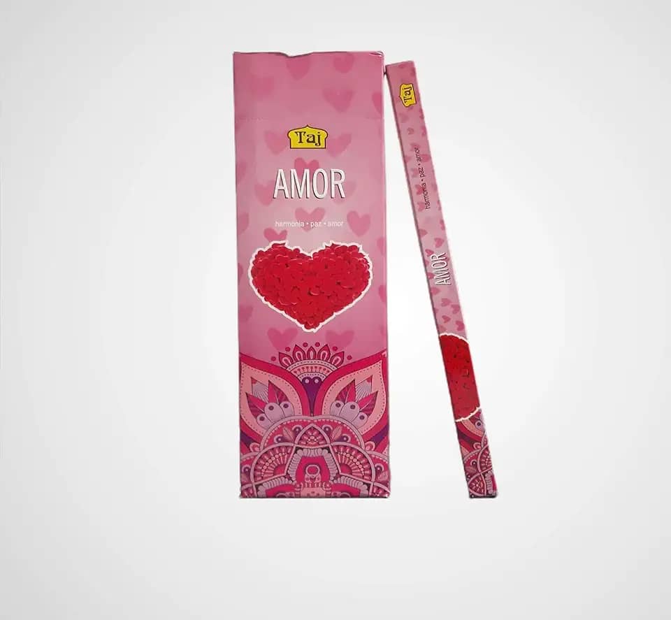 Incenso Indiano Amor: paixão - 6 Caixinhas