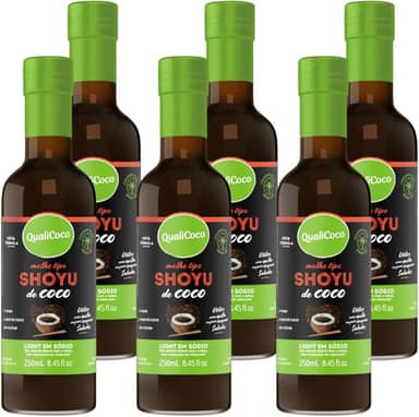 Kit Com 06 - Shoyu de Coco QualiCoco 250mL + 1 Vitamim C+