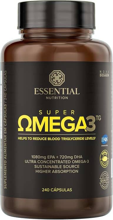 Super Ômega 3 TG Essential Nutrition - 240 Cápsulas