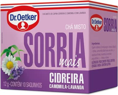 Chá Misto Capim Camomila Lav 10 sachês