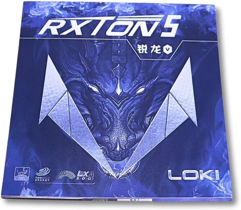 Borracha Rxton 5 Profissional Tênis de Mesa