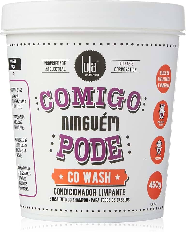 Comigo Ninguém Pode Condicionador Limpante 450g, Lola Cosmetics