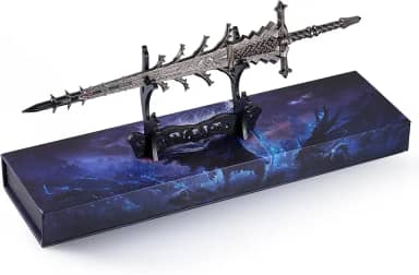 Elden Rings Espada Coleção de Metal Sólido Modelo Helphen's Steeple de 11,8 polegadas - Exibição requintada para salas de jogos e estantes de livros, o melhor presente pronto para a batalha