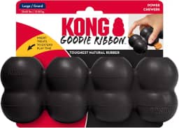 KONG Fita Extreme Goodie – Brinquedo de pelúcia para cães – Brinquedo de mastigar satisfaz instintos naturais de mastigação – para cães grandes