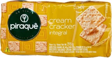 PIRAQUÊ BISC CREAM CRACKER INT 48X215G