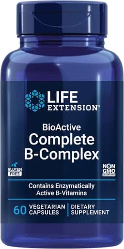 Bioactive Complexo B (60 Veggie Capsules) Life Extension