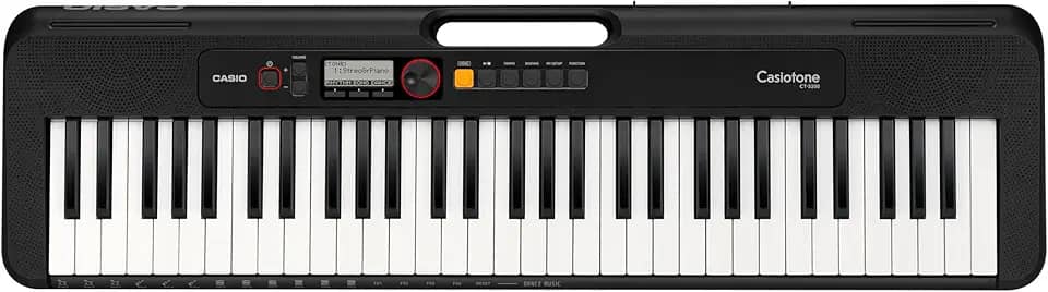 Teclado Musical Casiotone Ct-S200Bkc2-Br Preto