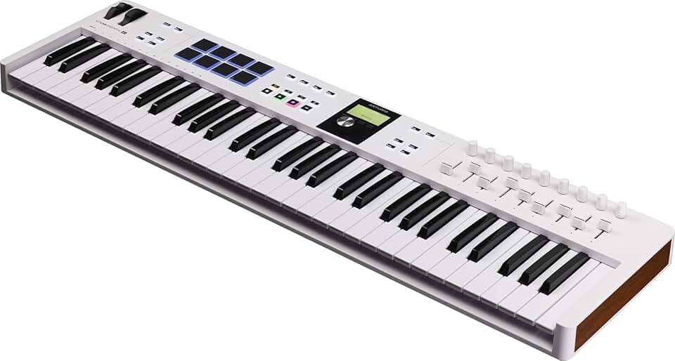 Teclado Controlador Arturia Keylab Essential 61 Mk3 White