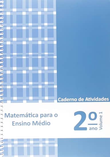 Matematica Para O Ensino Medio - Cad.at.2 Ano Vol1
