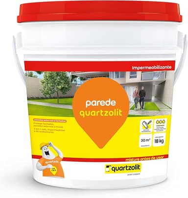 IMPERMEABILIZANTE PAREDE QUARTZOLIT 18KG