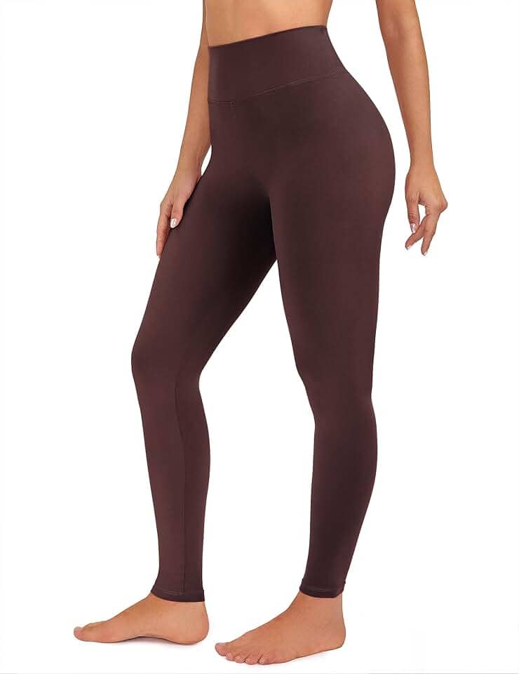 Leggings femininas de treino ultramacias com cintura alta para ioga