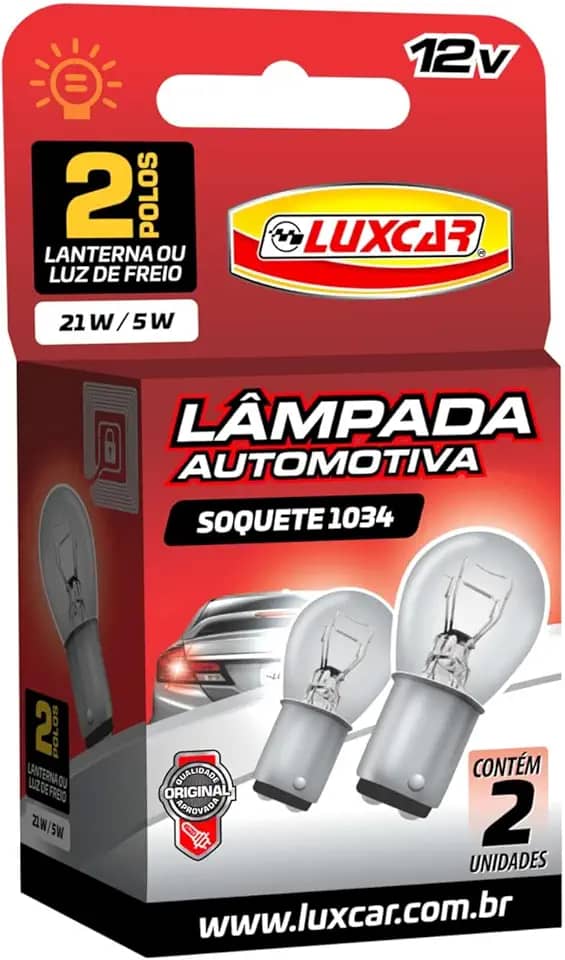 Luxcar - Lâmpada 2 Pólos