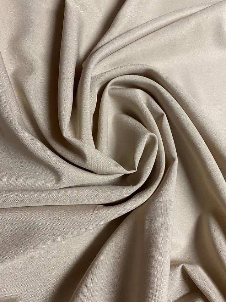 Tecido Oxford Bege Marfim 3m largura - Para cortina, Fundo Fotográfico, Toalha de Mesa (OX3-01)