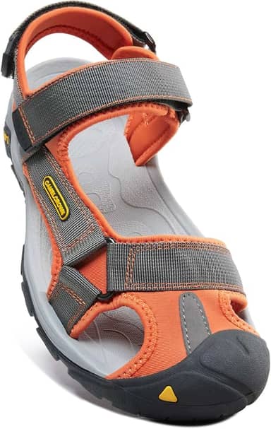 Sandálias masculinas impermeáveis para caminhada, bico fechado, sandálias esportivas esportivas de verão, sandálias de praia para atividades ao ar livre