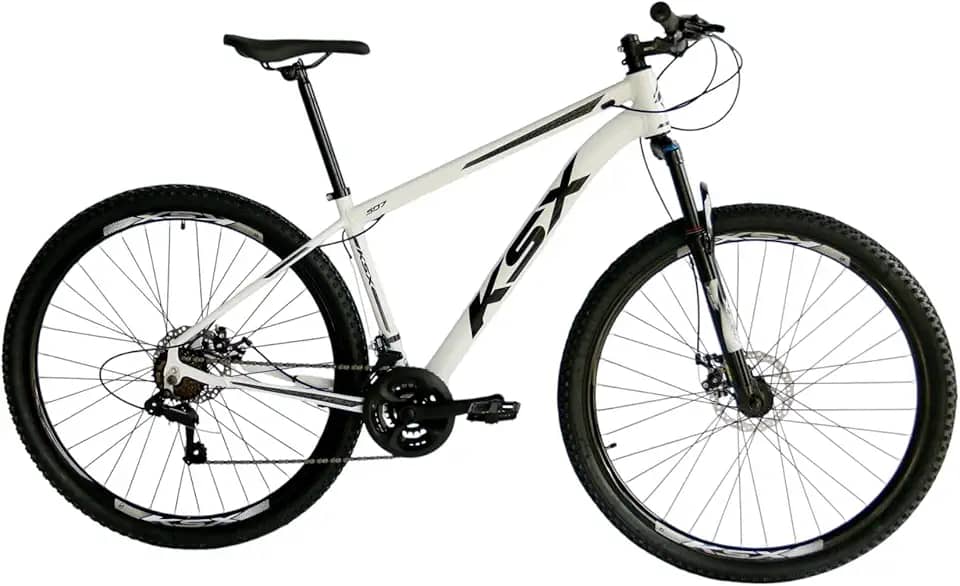 Bicicleta Bike Aro 29 MTB Alumínio KSX SD7 21V Marchas Index Cabeamneto Interno Unissex