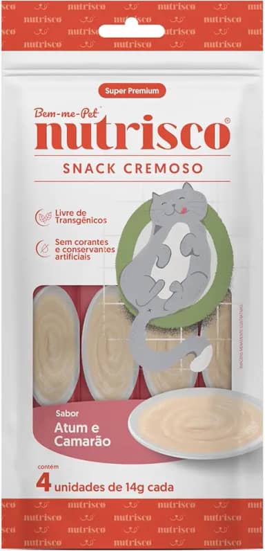 SNACK CREMOSO NUTRISCO 56G ATUM CAMARAO