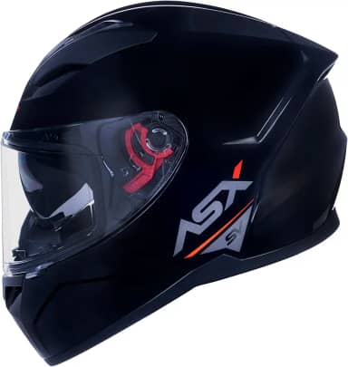 Capacete Masculino Feminino Asx City SV Preto Brilho Oculos