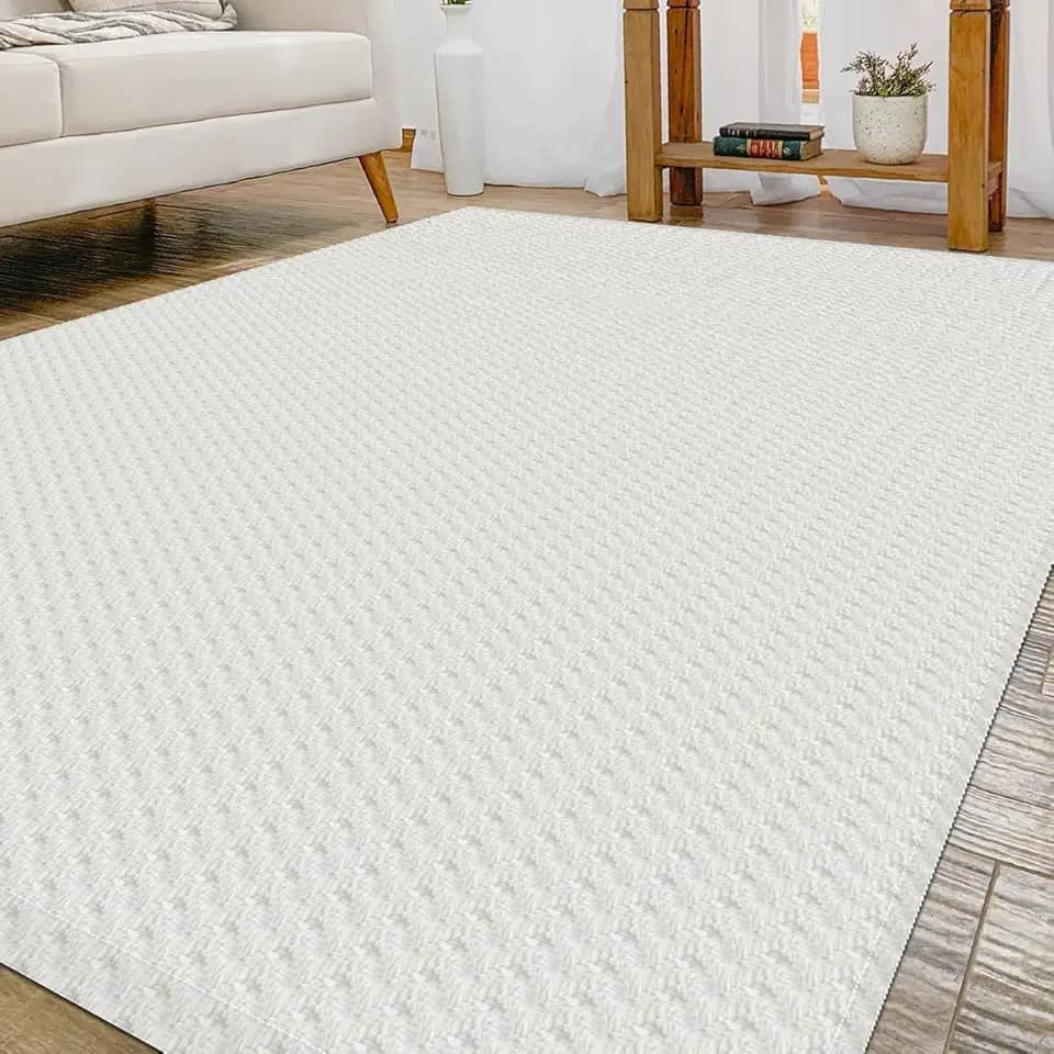Tapete Antiderrapante para Sala 1,40m x 1,00cm (Cru)